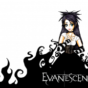 Evanescence Amy Lee PNG Picture