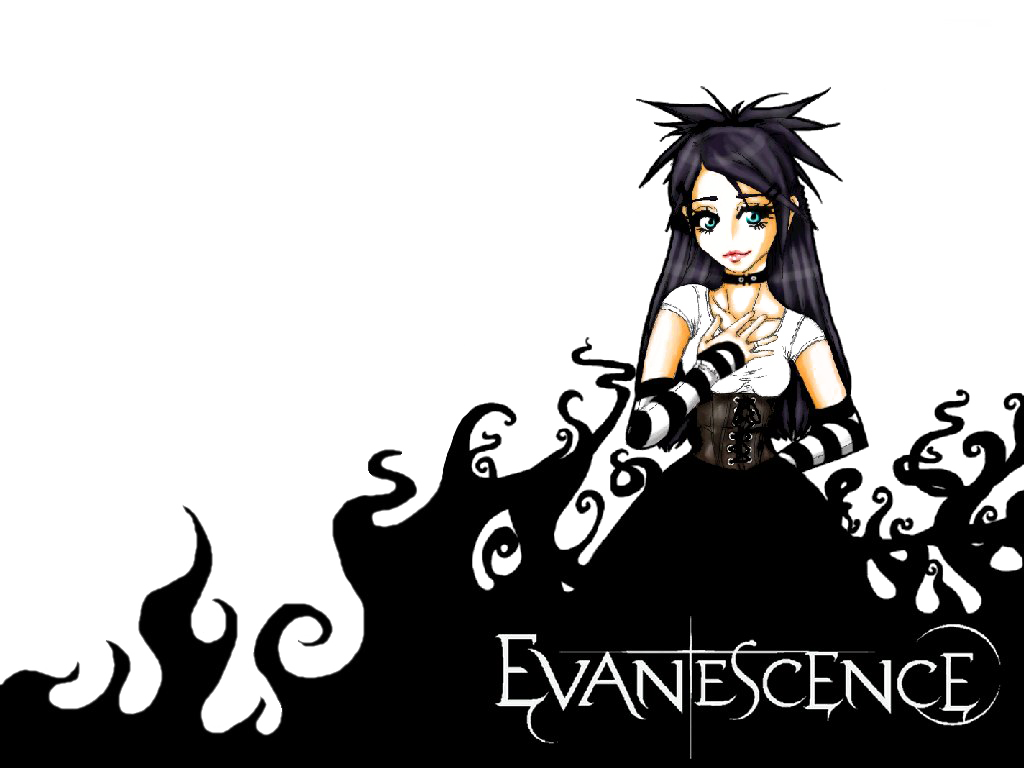 Evanescence Amy Lee PNG Picture