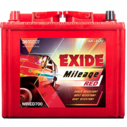 Exide Car Battery PNG Bild