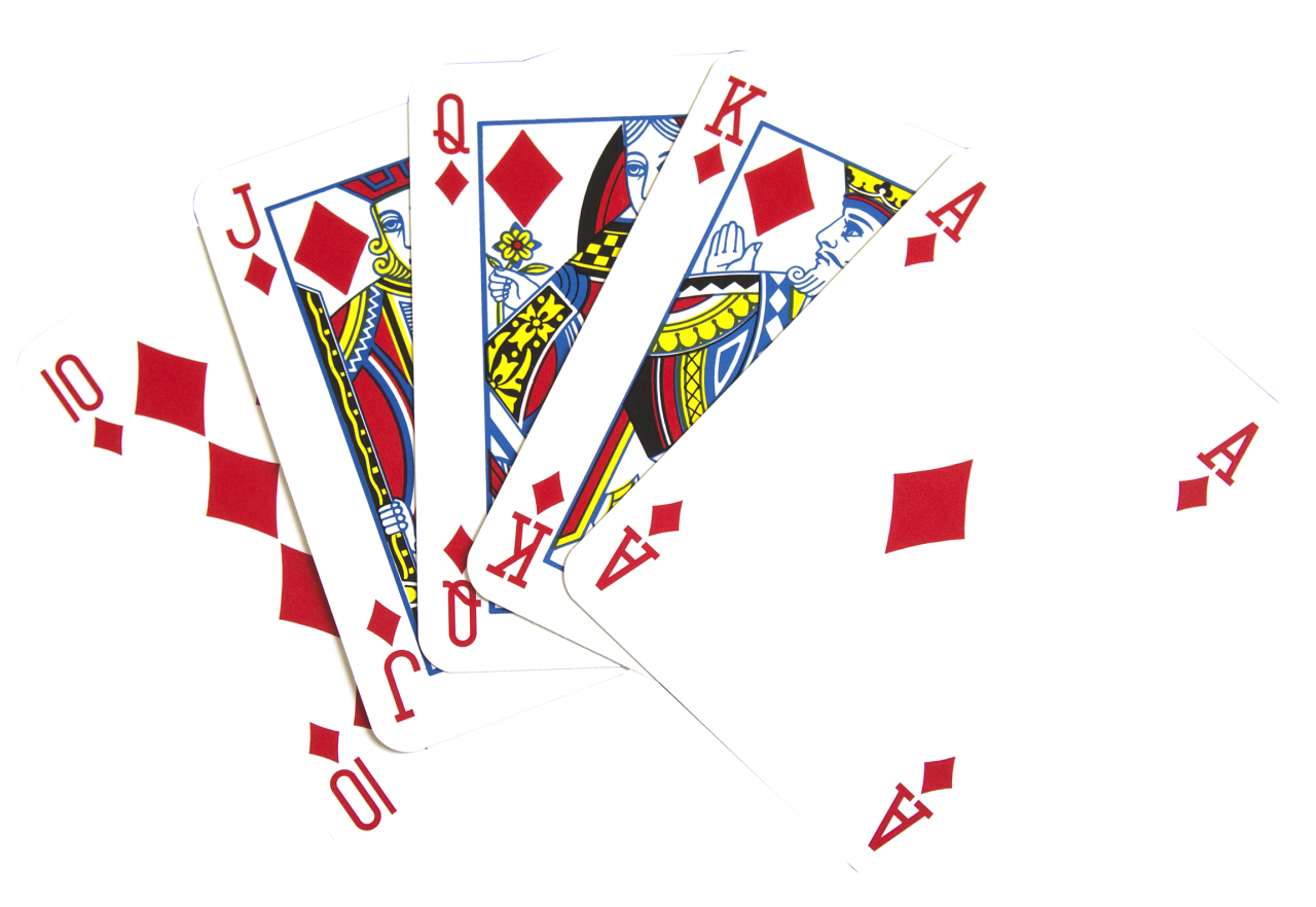 Fanned Playing Card PNG High Quality Image