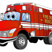 Fire Engine PNG High Quality Image