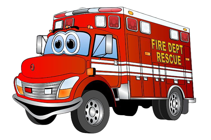 Fire Engine PNG High Quality Image