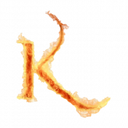 Огненная k буква