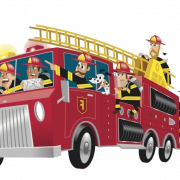 Fire Truck PNG Clipart