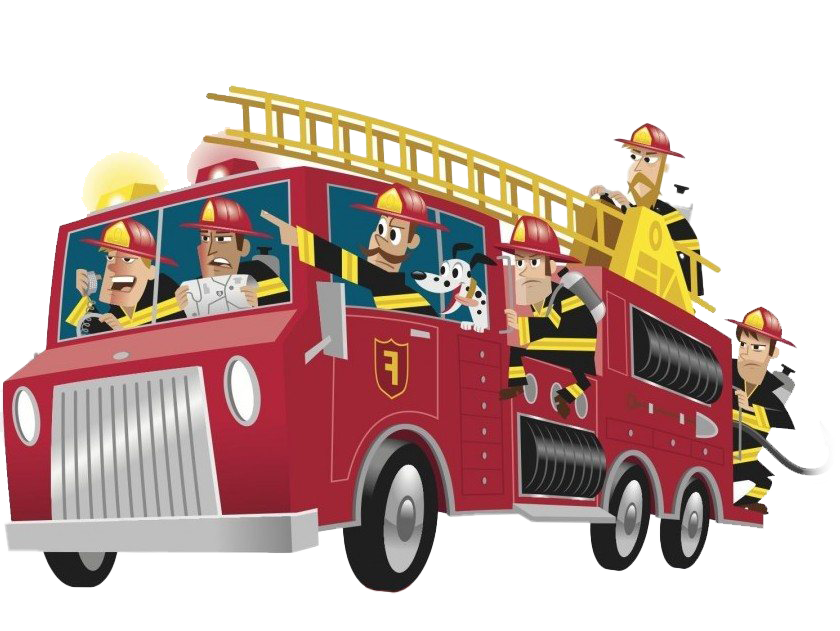 Fire Truck PNG Clipart