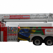 Fire Truck PNG Gambar Gratis