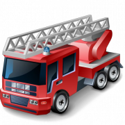 Feuerwehrwagen PNG HD -Bild