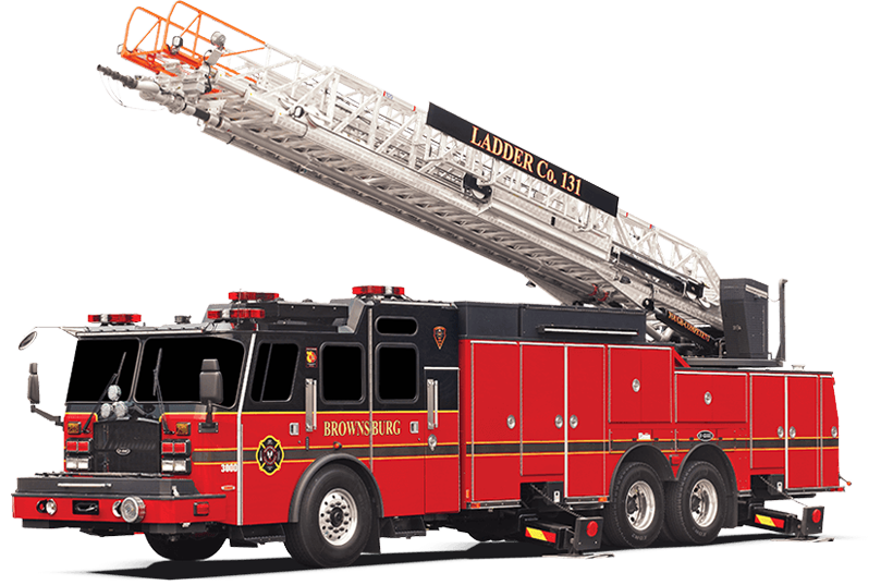 Fire Truck PNG Photo