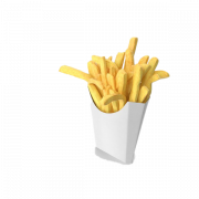 Fries PNG -Datei