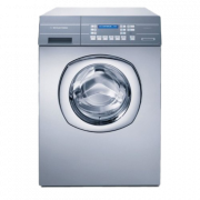 Image PNG de la machine à laver à chargement frontal