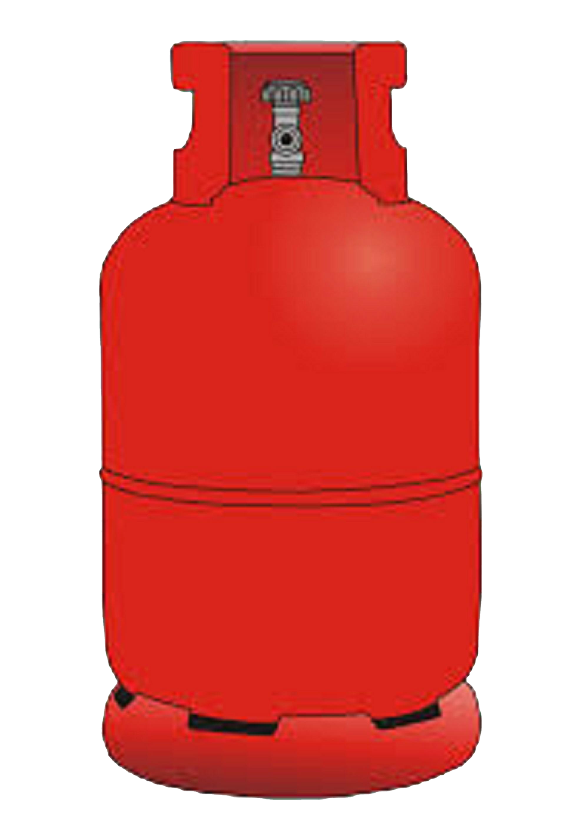 Gas Cylinder PNG File