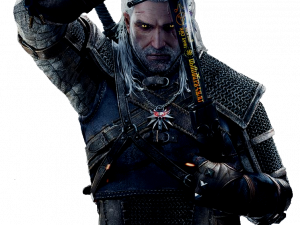 Geralt of Rivia PNG