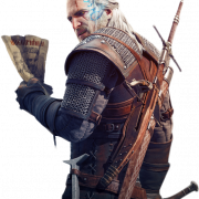 Geralt of Rivia PNG ภาพฟรี