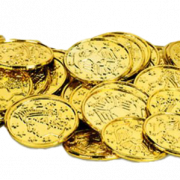 Золотая монета PNG Бесплатное изображение
