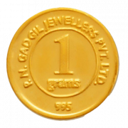 Файл изображения золотой монеты PNG
