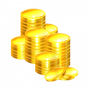 Moneda de oro Png Pic