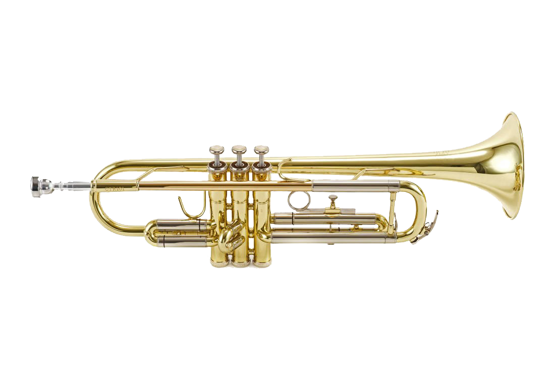 Gold Trumpet PNG Free Download