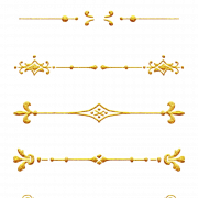 Gouden rand png clipart
