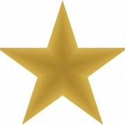 Gradient Point Star PNG