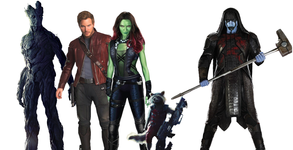 Guardians of the Galaxy PNG Descarga gratuita