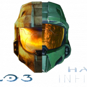 Halo Infinite Helmet PNG Clipart