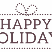 Happy Holidays Design ภาพ PNG