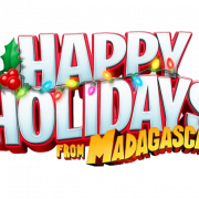 Happy Holidays Text PNG รูปภาพ
