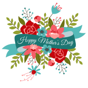 Mutlu Anneler Günü Metin Png Dosyası