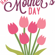 Feliz Dia das Mães Texto PNG Imagem Grátis