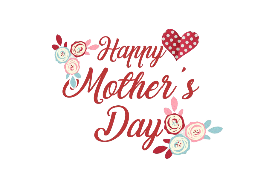 Happy Mothers Day Text PNG Image HD