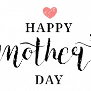 Happy Mothers Day Text PNG Pic