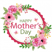 Happy Mothers Day Text Transparent