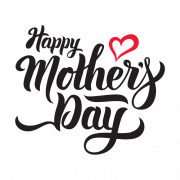 Happy Mothers Day Word Logotipo