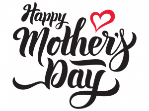 Happy Mothers Day Word Logo