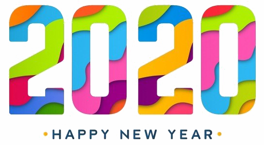 Happy New Year 2020 PNG Download Image