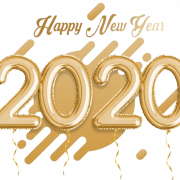 Happy New Year 2020 PNG High Quality Image