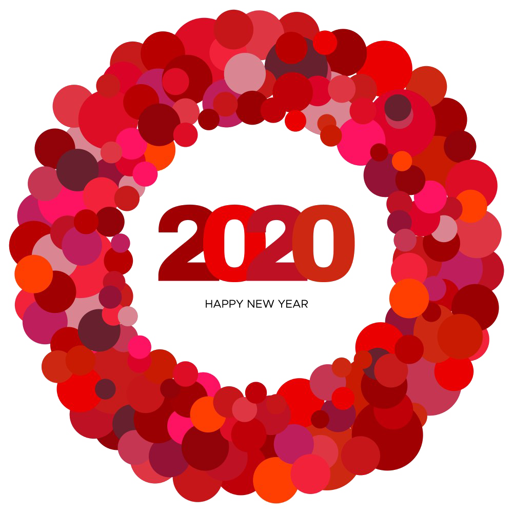 Happy New Year 2020 PNG Image