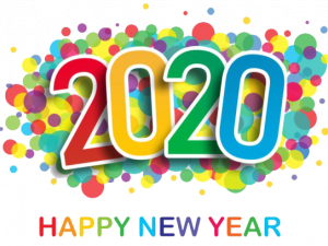 Happy New Year 2020 Transparent
