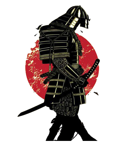 Japanese Samurai Warrior PNG Free Download