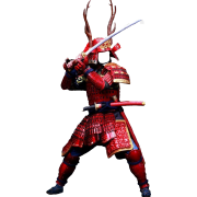 Imagem japonesa de guerreiro samurai