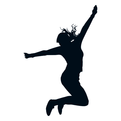 Jump Silhouette PNG