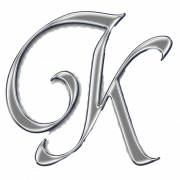 K Letter PNG -afbeelding
