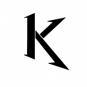 K Letter PNG Image File