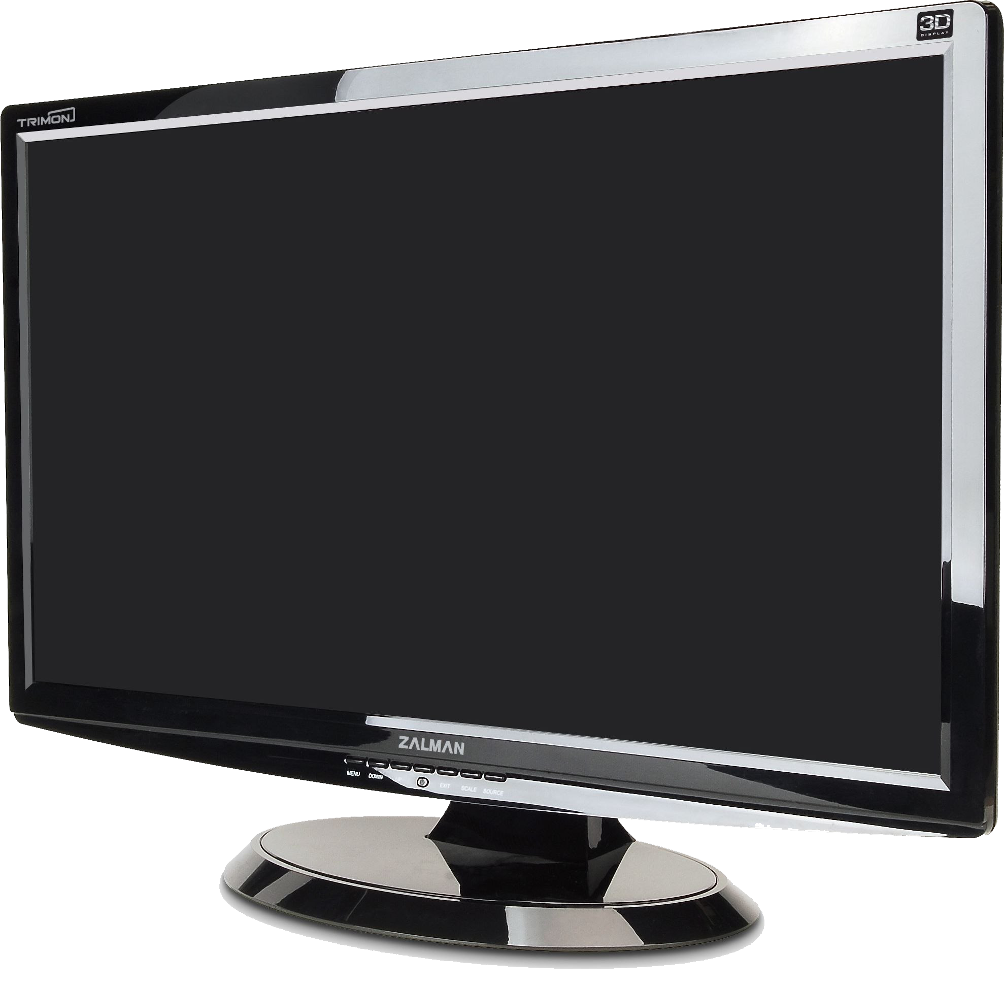 LED Computer Monitor PNG Free Image