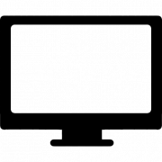 Trasparente monitor del computer a LED
