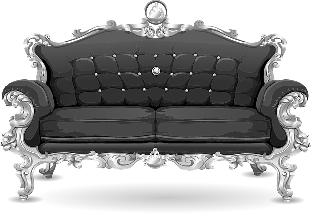 Luxury Couch PNG Image