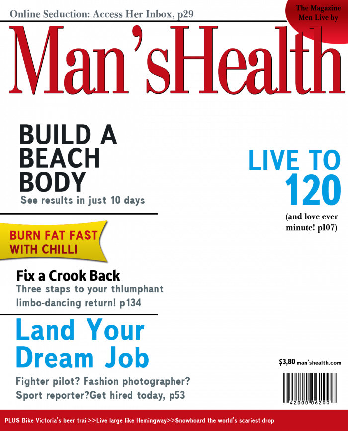 Magazine Cover PNG Image File