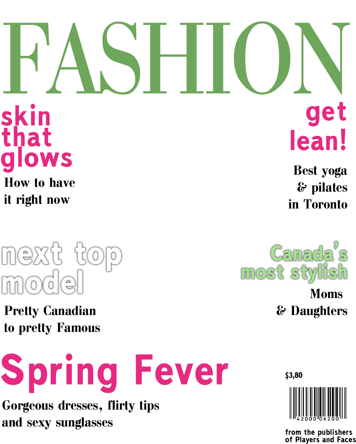 Magazine Cover PNG Pic
