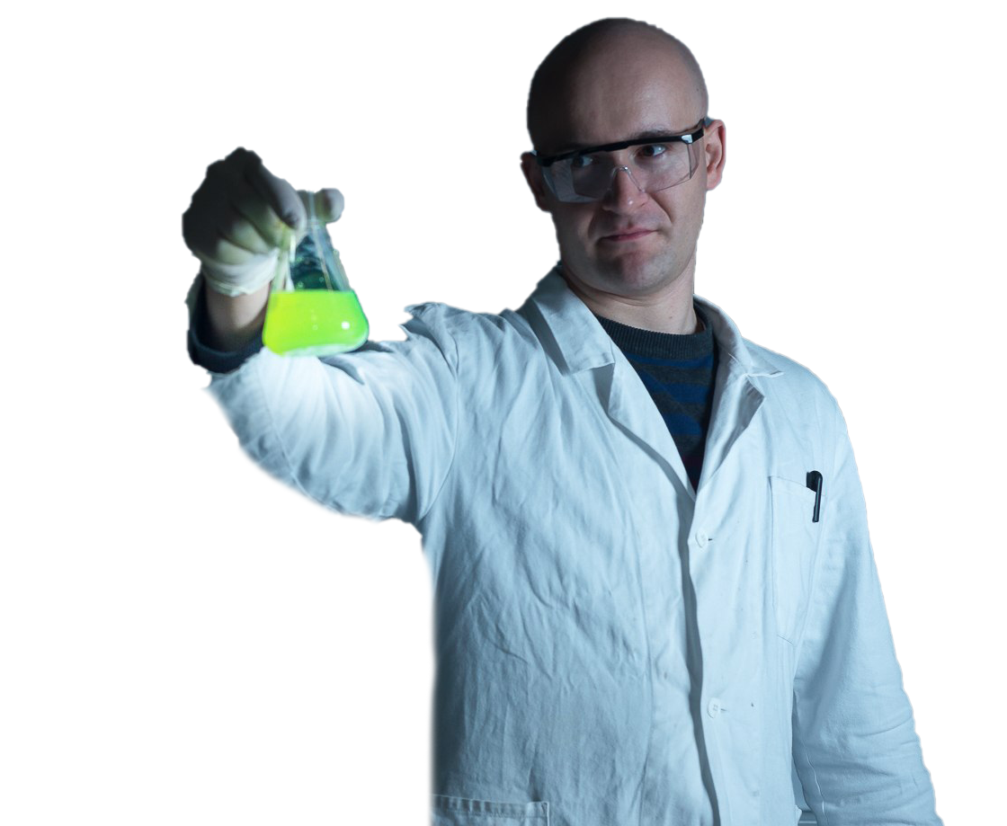 Male Scientist PNG