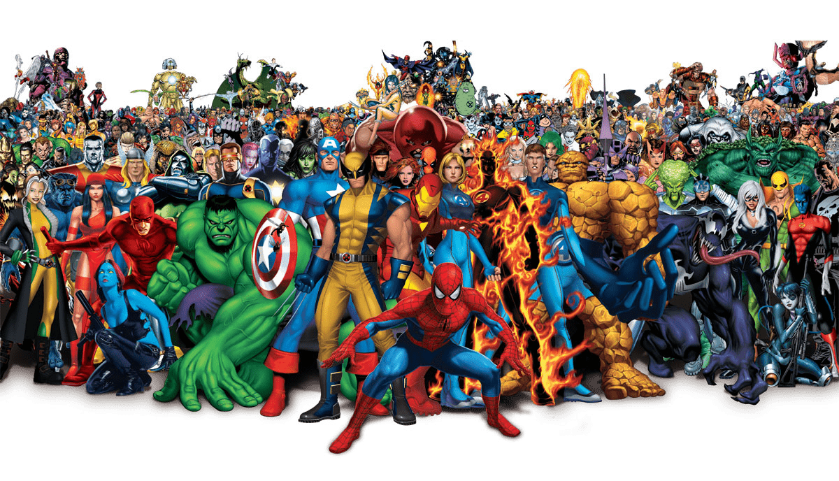Marvel Avengers PNG Gratis downloaden
